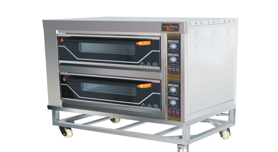 Crown A 2 decks 4 trays electric oven 