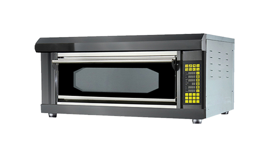 Black Titanium 1*2 Electric Deck Oven