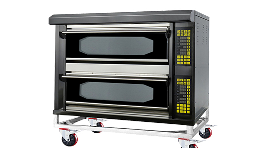 Black Titanium 2*4 Electric Deck Oven