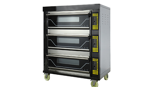 Black Titanium 3*6 Electric Deck Oven